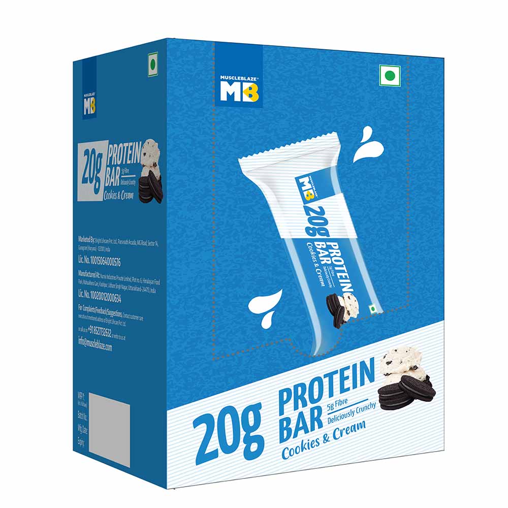 MuscleBlaze Protein Bar (20 gm Protein)