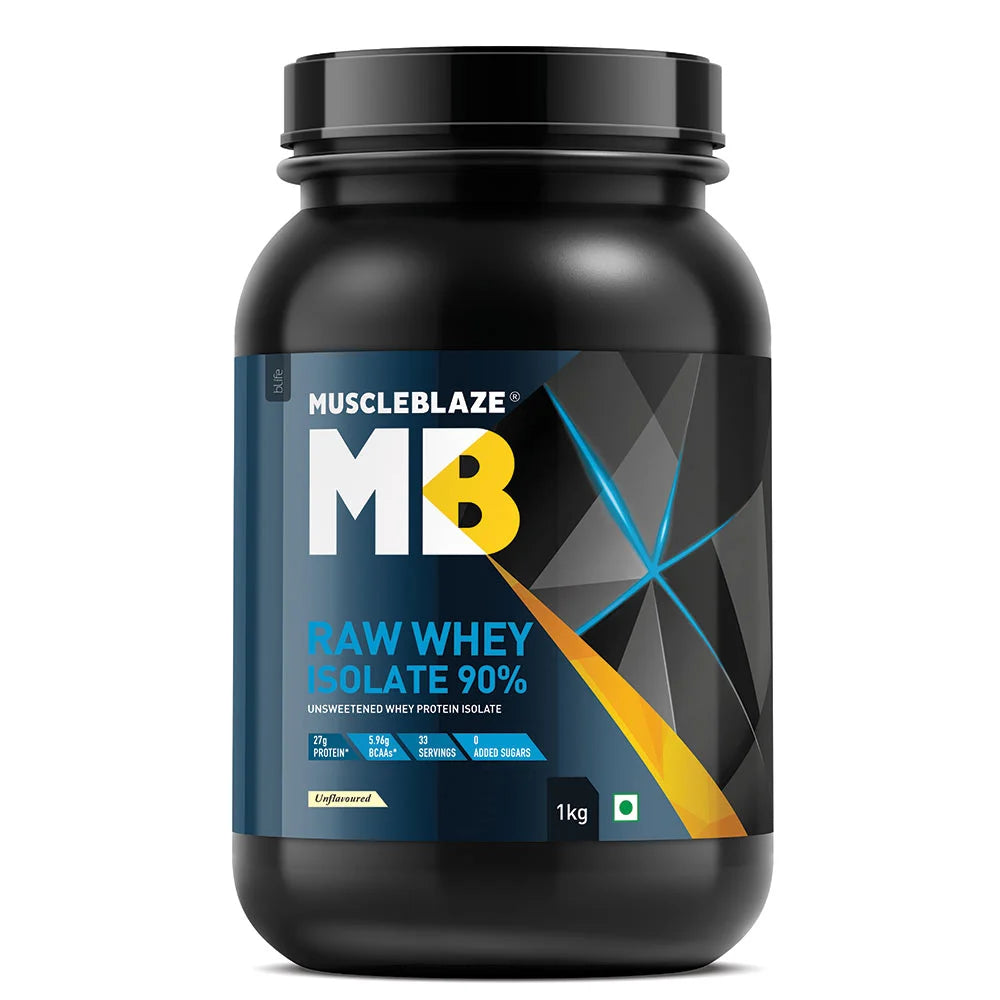 MuscleBlaze Raw Whey Isolate Powder