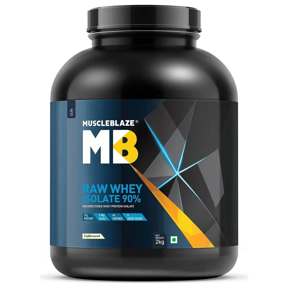 MuscleBlaze Raw Whey Isolate Powder
