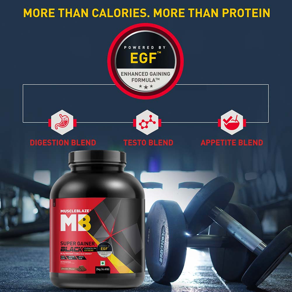 MuscleBlaze Super Gainer Black