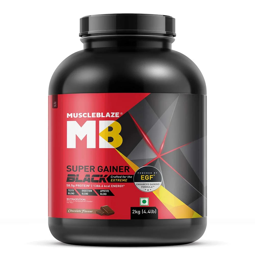 MuscleBlaze Super Gainer Black