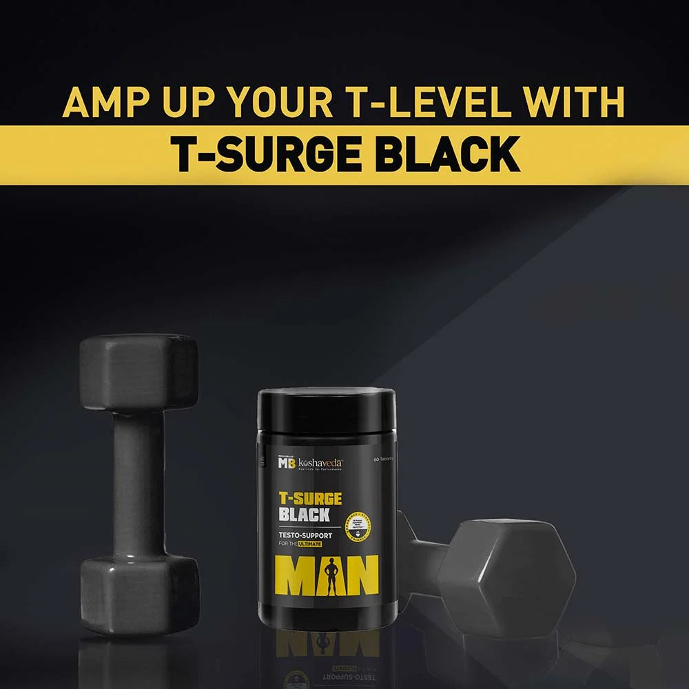MuscleBlaze T-Surge Black