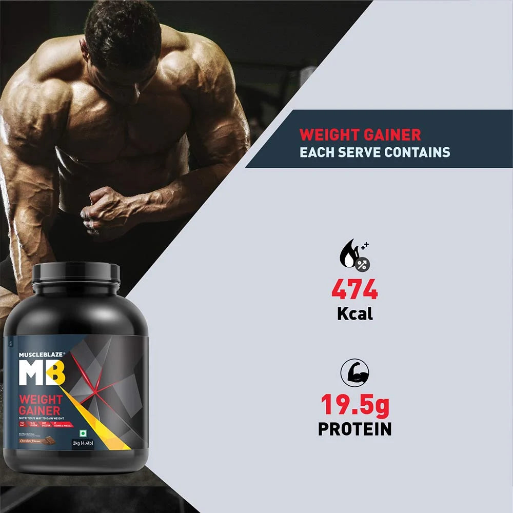 MuscleBlaze Weight Gainer with Added Digezyme