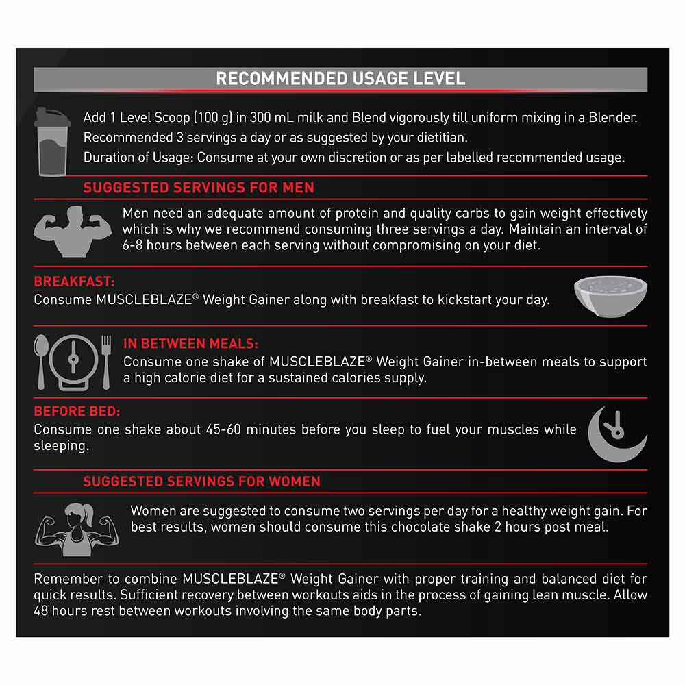 MuscleBlaze Weight Gainer with Added Digezyme
