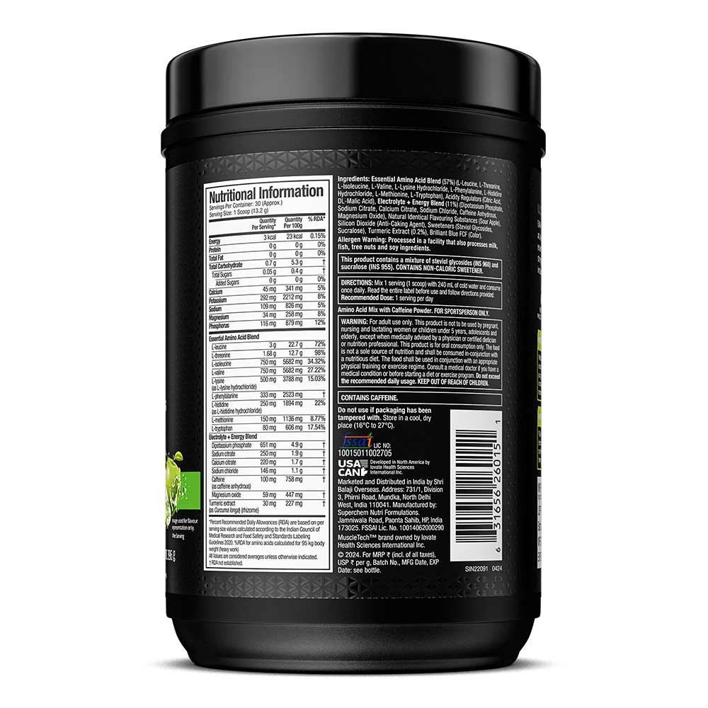 MuscleTech EAA + Energy