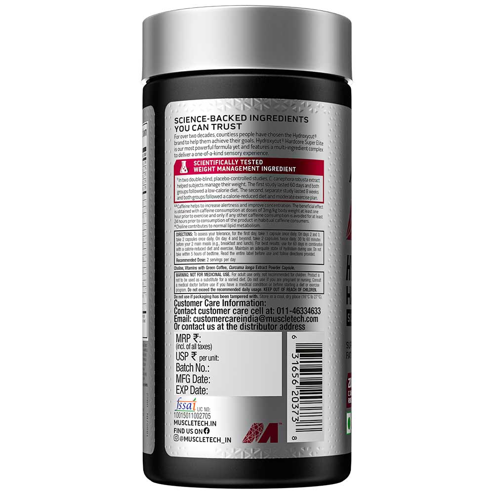 MuscleTech Hydroxycut Hardcore Super Elite
