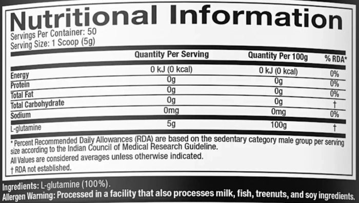 MuscleTech Platinum 100% Glutamine