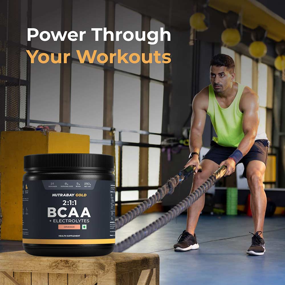 Nutrabay Gold 2:1:1 BCAA + Electrolytes