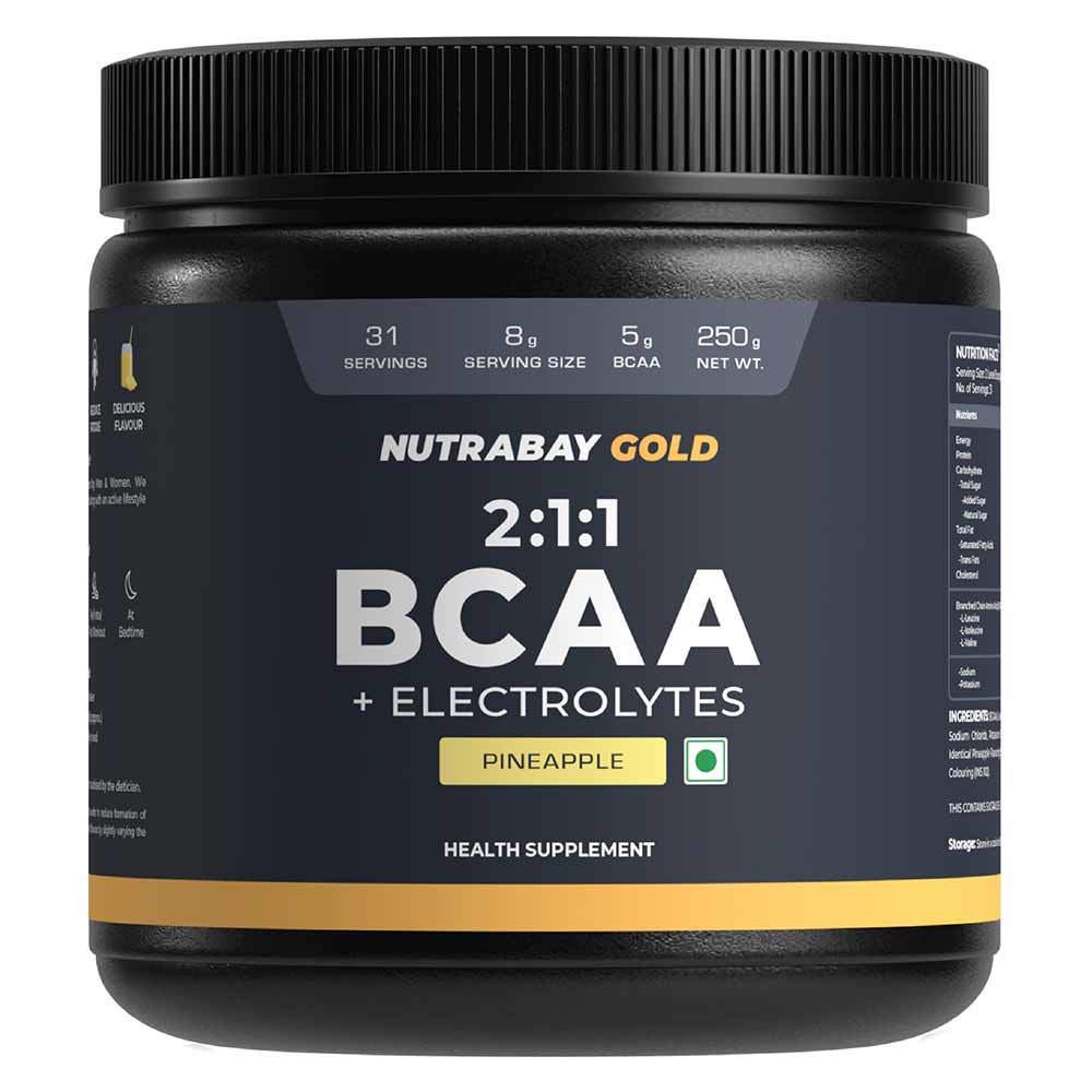 Nutrabay Gold 2:1:1 BCAA + Electrolytes