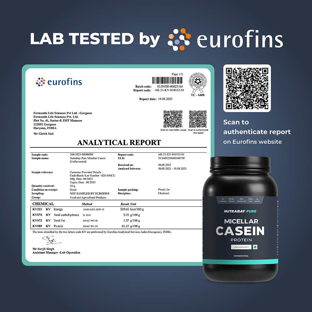 Nutrabay Pure Micellar Casein Protein
