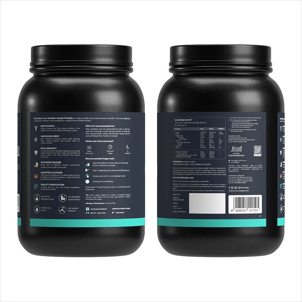 Nutrabay Pure Micellar Casein Protein
