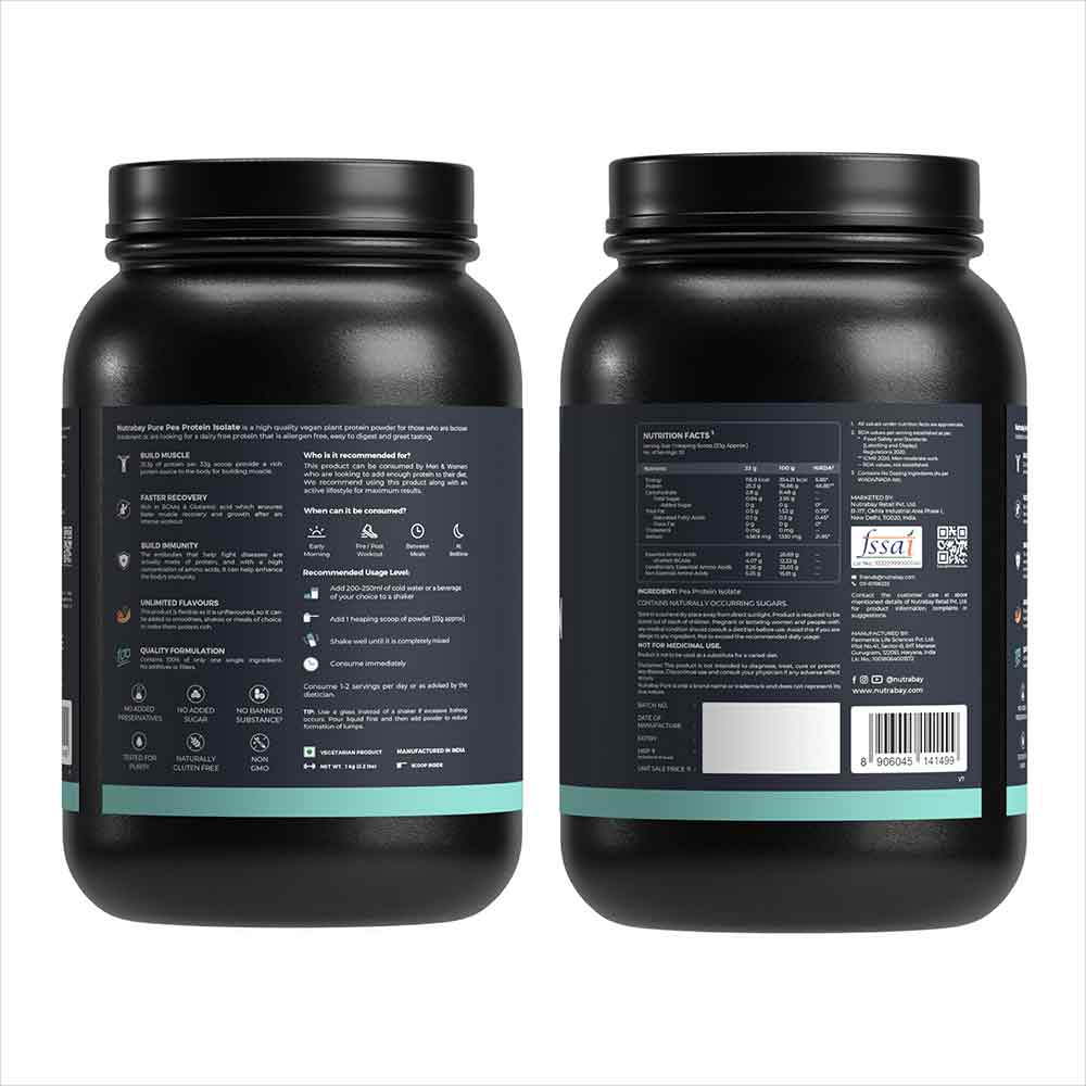 Nutrabay Pure Pea Protein Isolate