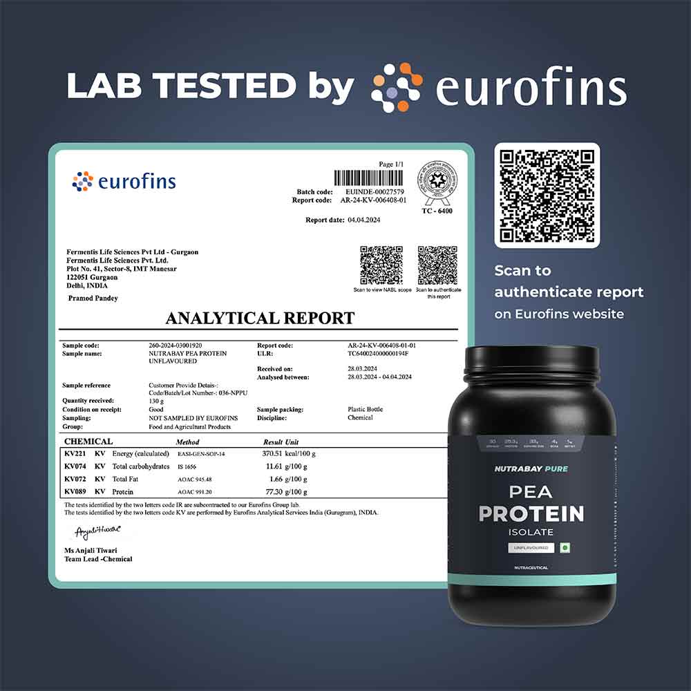 Nutrabay Pure Pea Protein Isolate