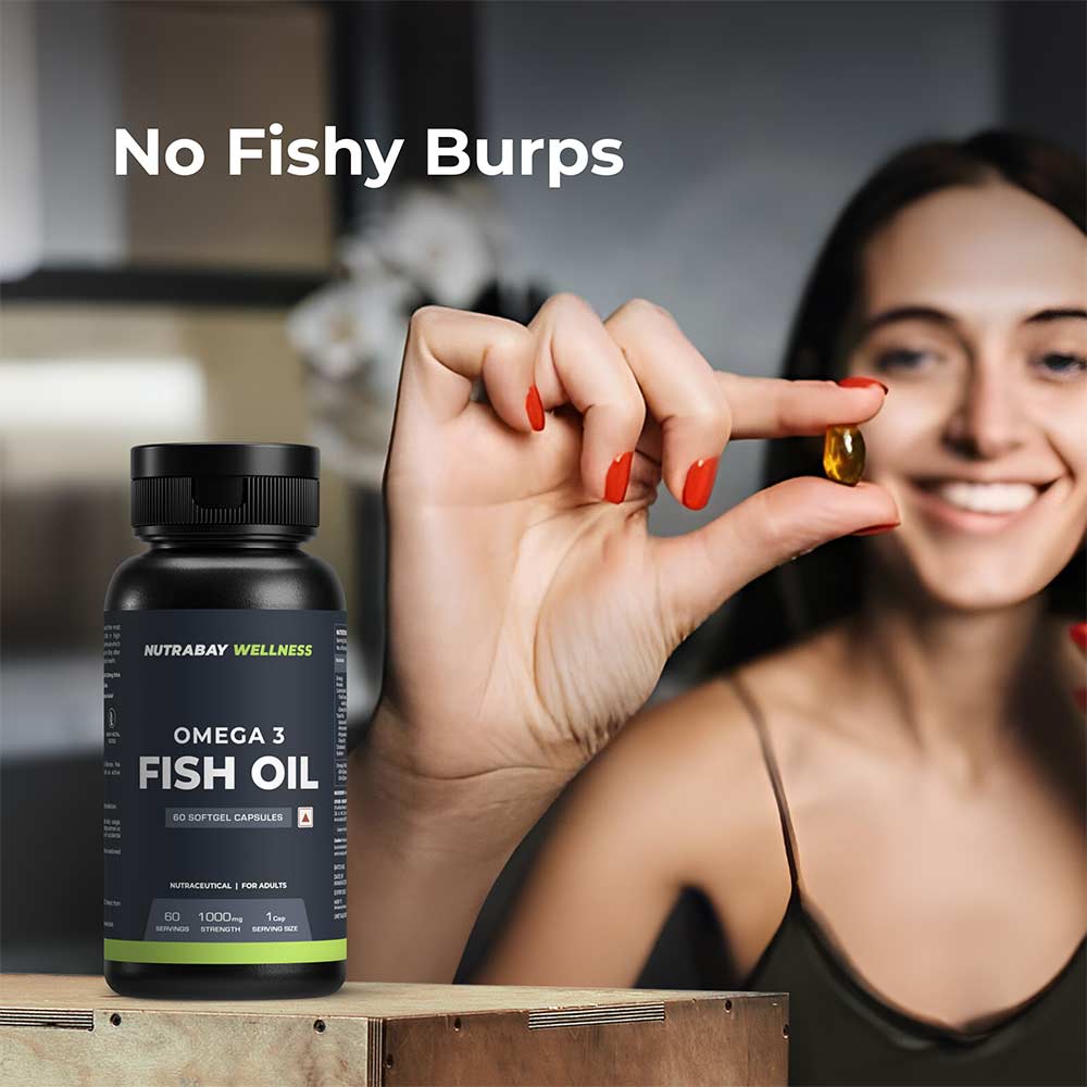 Nutrabay Wellness Omega 3 Fish Oil
