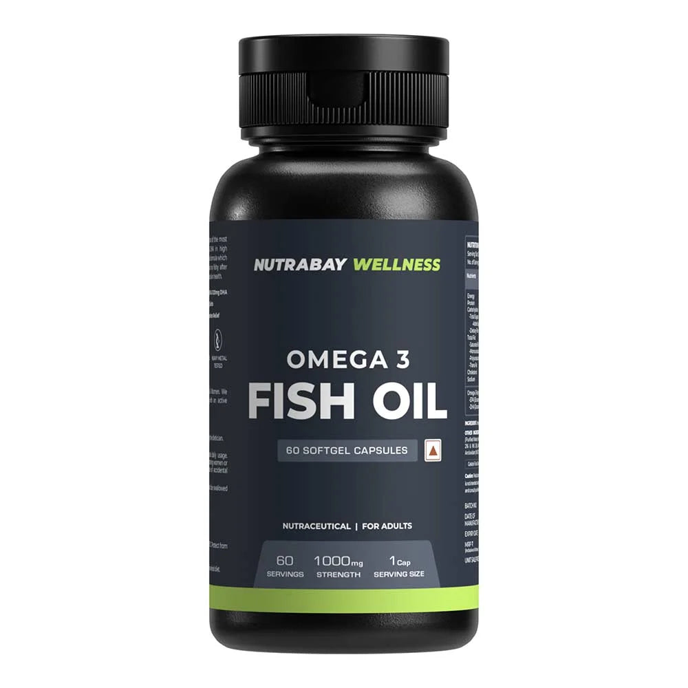 Nutrabay Wellness Omega 3 Fish Oil