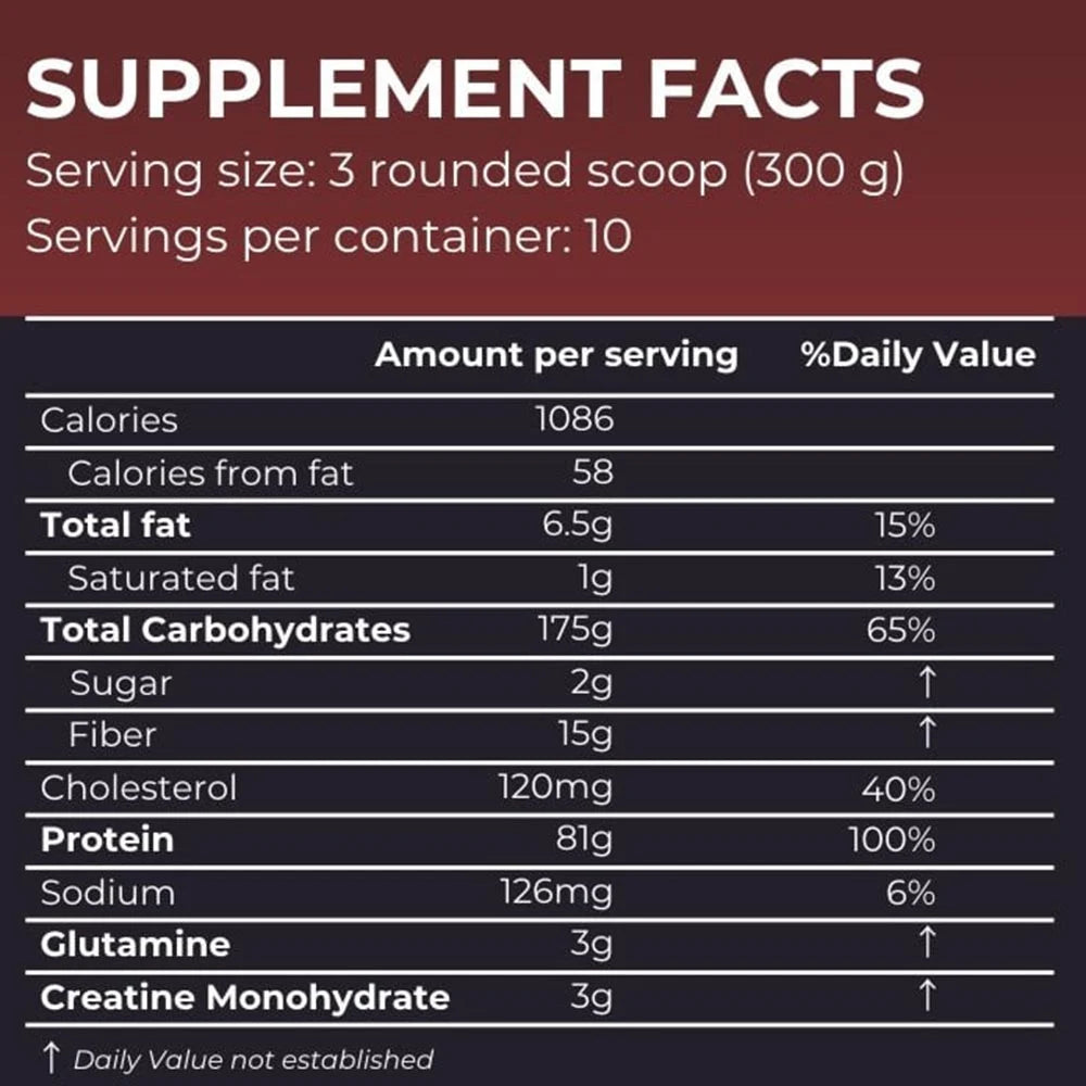 Nutrition Planet Xtreme Mass Gainer with Added DigeZyme
