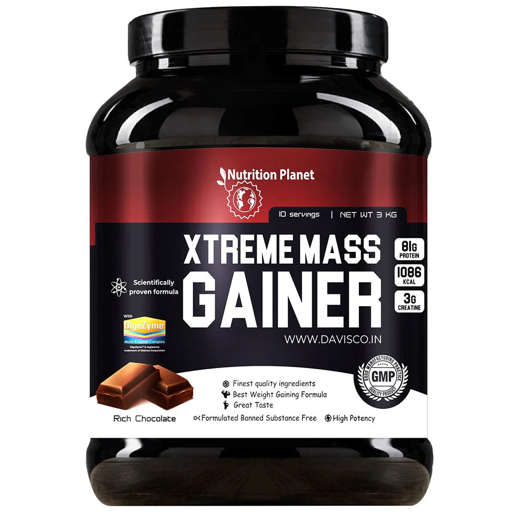 Nutrition Planet Xtreme Mass Gainer with Added DigeZyme