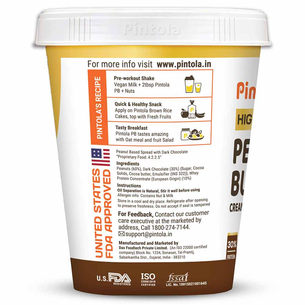 Pintola High Protein Peanut Butter