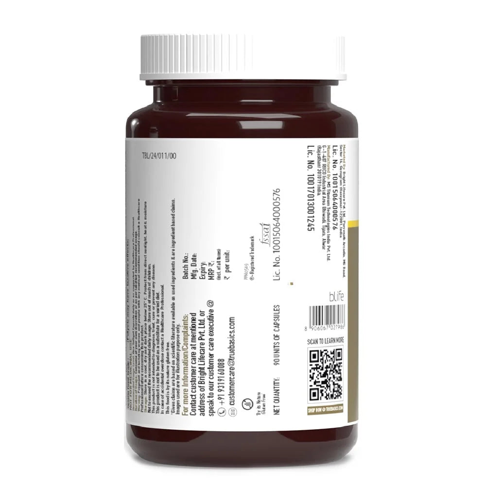 TrueBasics Fish Oil with 1150mg Omega-3 525mg EPA 375mg DHA