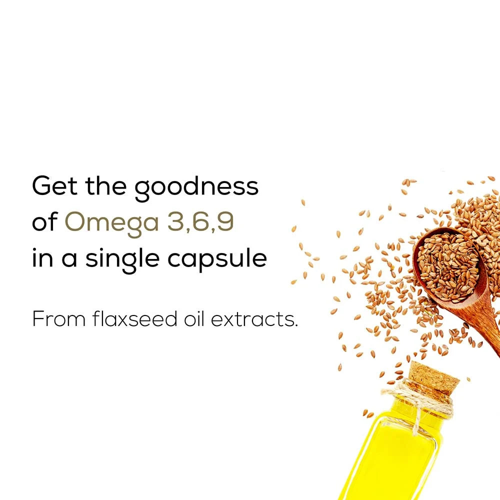 TrueBasics Vegan Omega 3 6 9