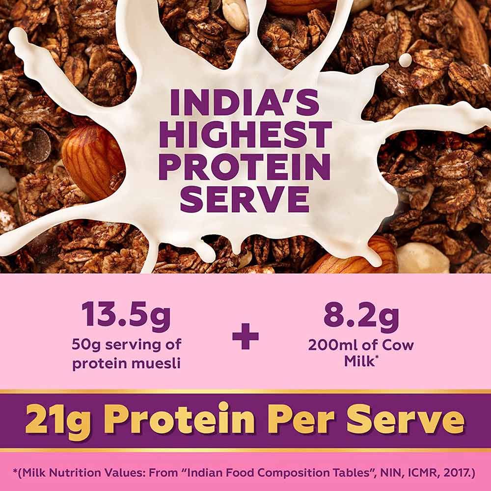 Yogabar 21g Protein Muesli