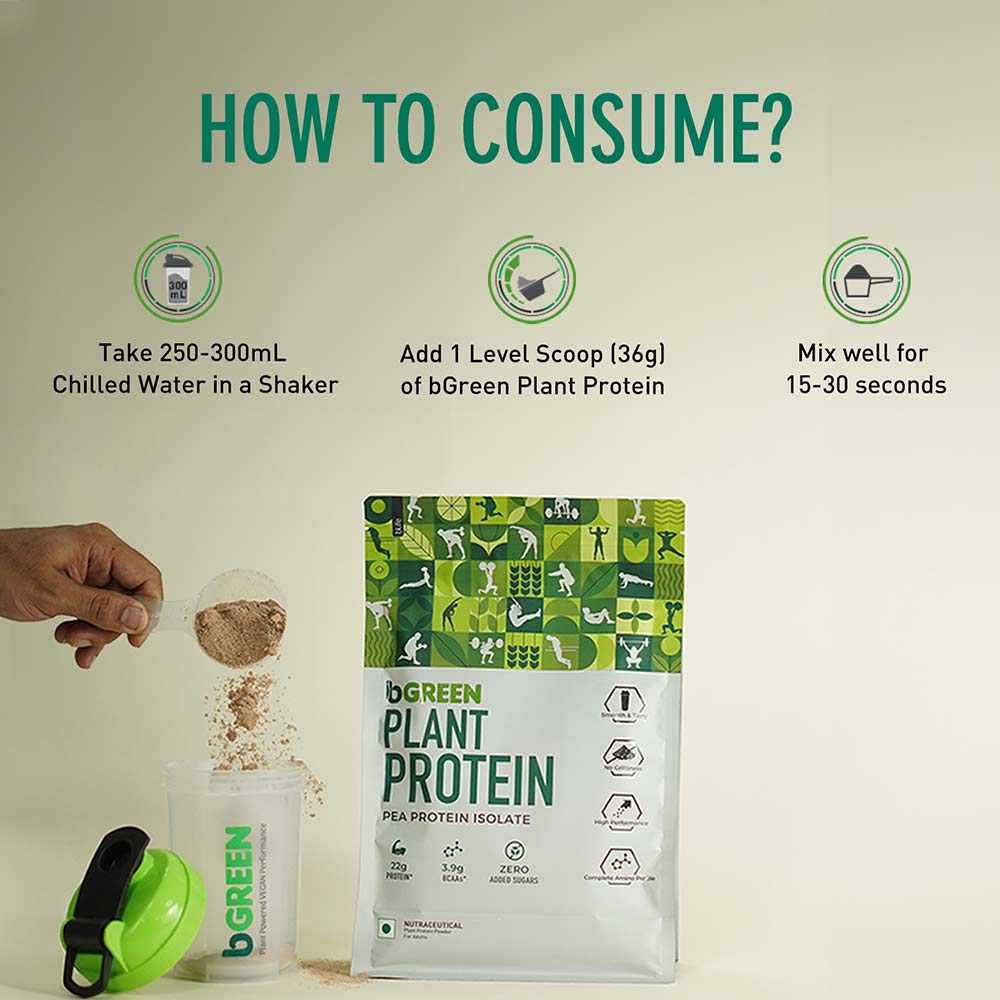 bGREEN Plant Protein Pea Protein Isolate