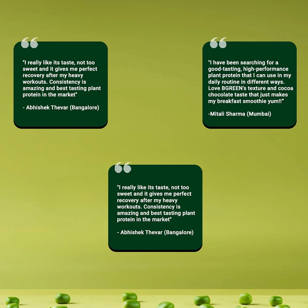 bGREEN Plant Protein Pea Protein Isolate