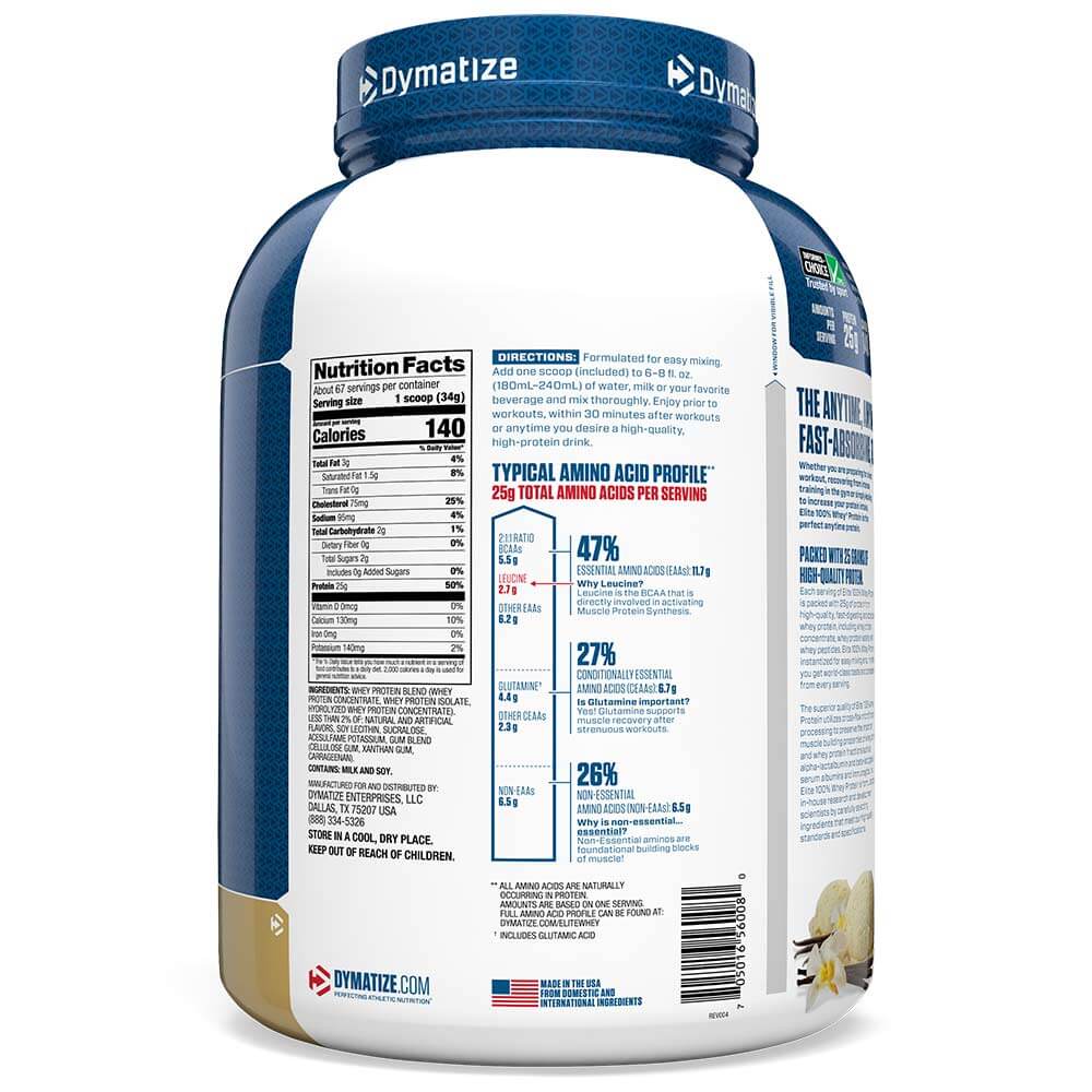 Dymatize Elite 100% Whey Protein
