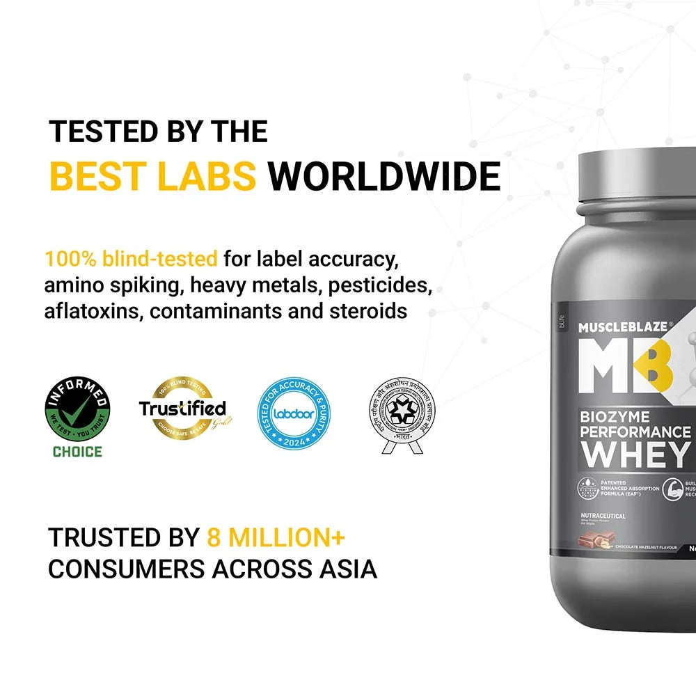 MuscleBlaze Biozyme Performance Whey
