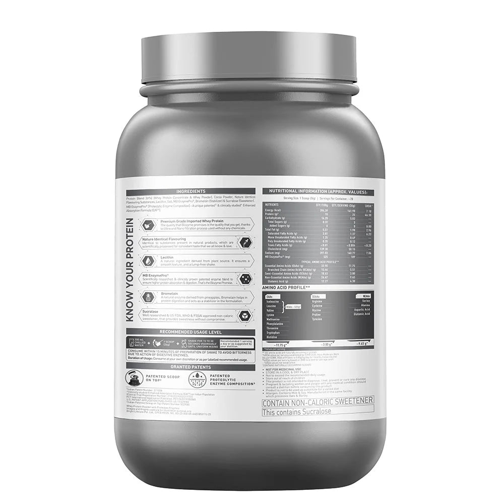 MuscleBlaze Biozyme Performance Whey