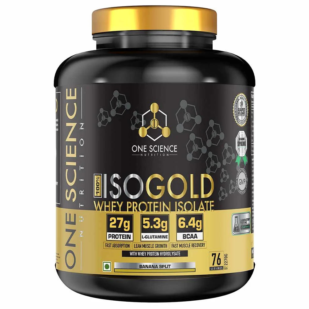 One Science 100% Iso Gold Whey Protein Isolate