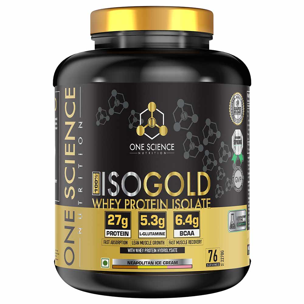 One Science 100% Iso Gold Whey Protein Isolate