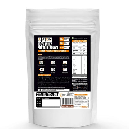 AS-IT-IS Nutrition ATOM 100% Whey Protein Isolate Ultra-Pure