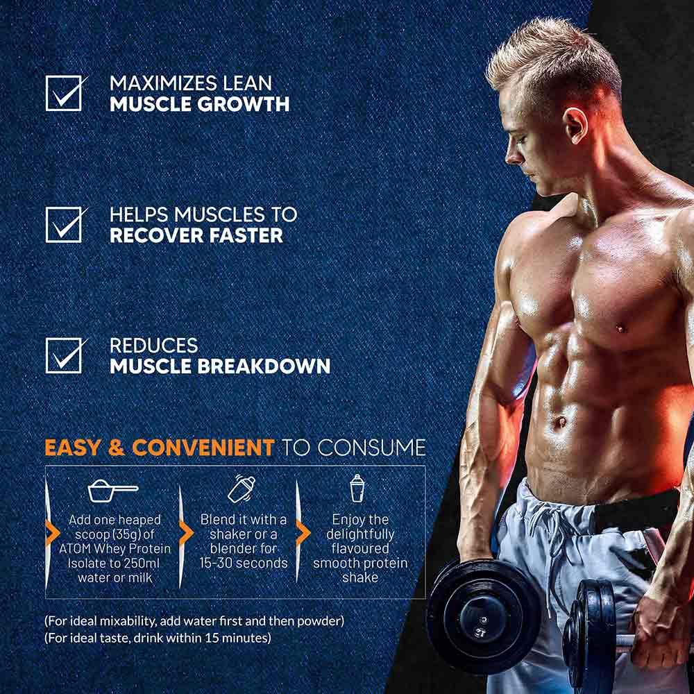 AS-IT-IS Nutrition ATOM 100% Whey Protein Isolate Ultra-Pure