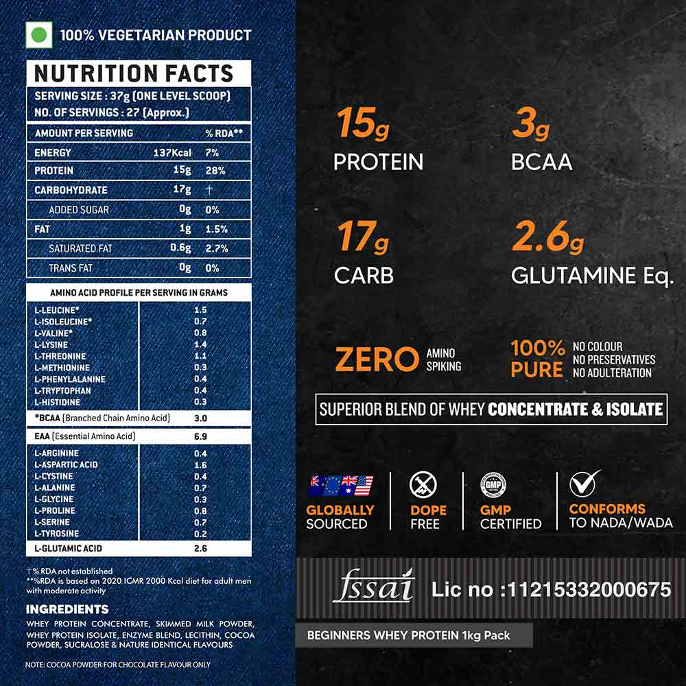 AS-IT-IS Nutrition ATOM Beginners Whey Protein