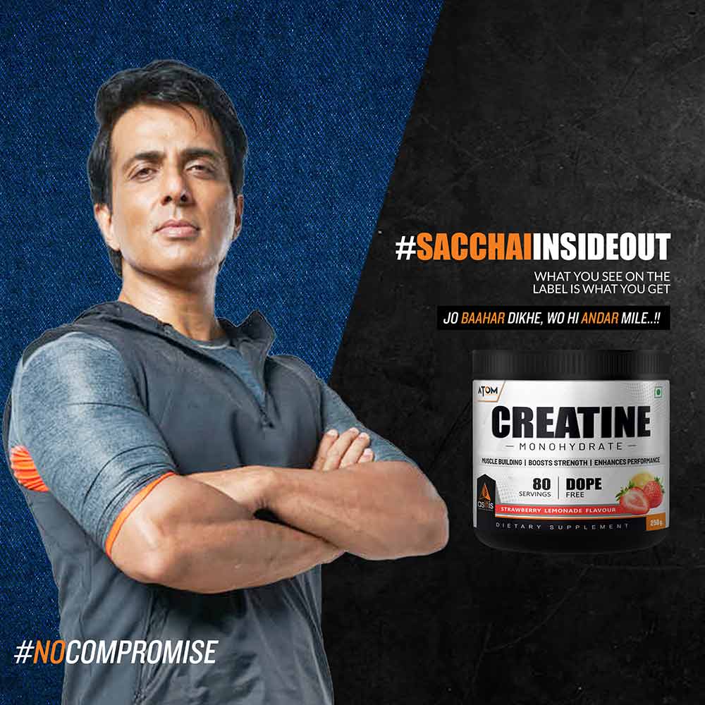 AS-IT-IS Nutrition ATOM Creatine Monohydrate