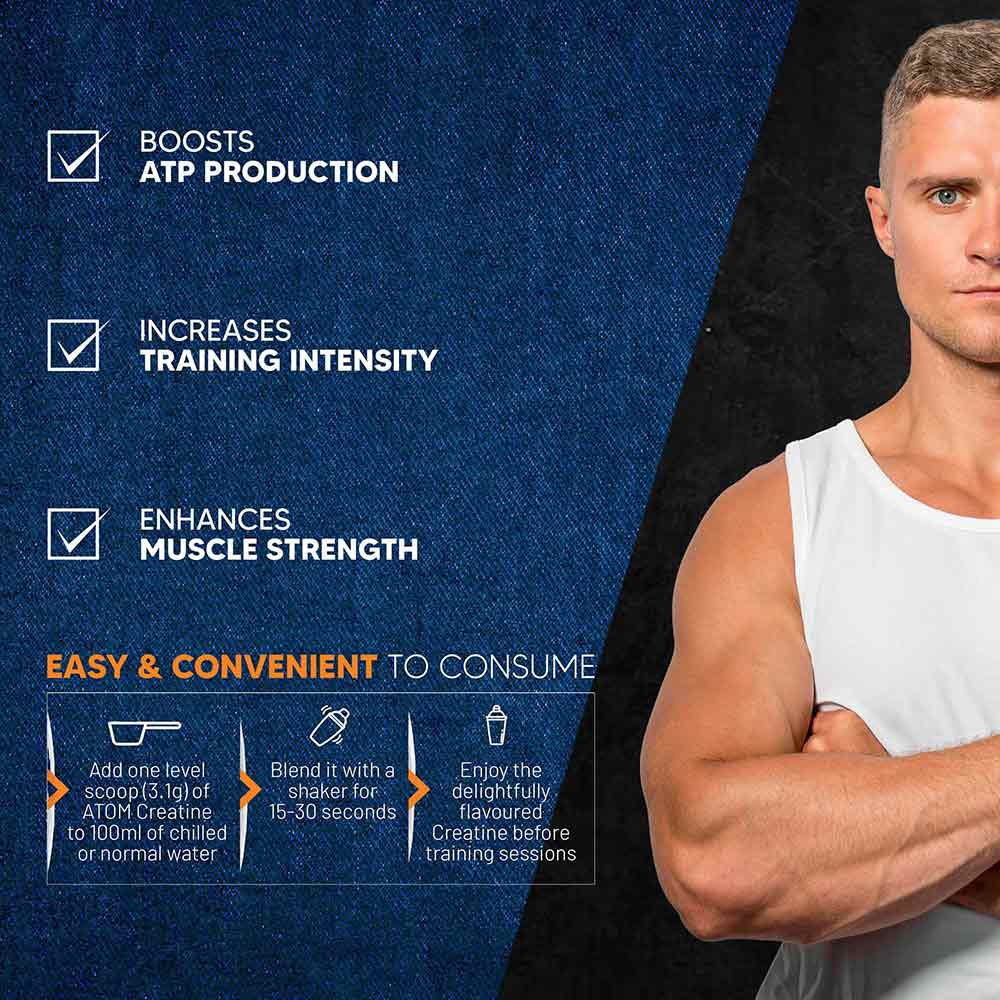 AS-IT-IS Nutrition ATOM Creatine Monohydrate