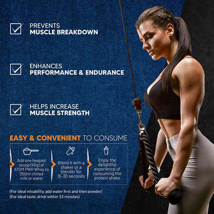AS-IT-IS Nutrition ATOM PWR Raw Whey Protein