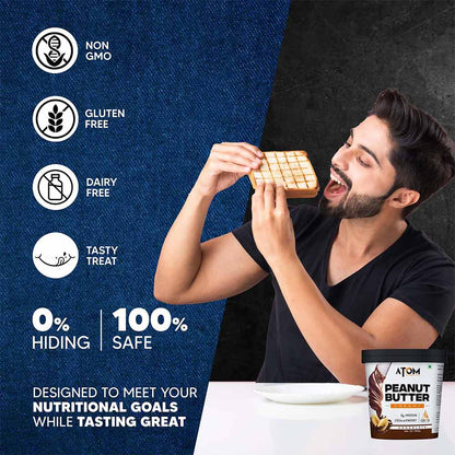 AS-IT-IS Nutrition ATOM Peanut Butter Crunchy