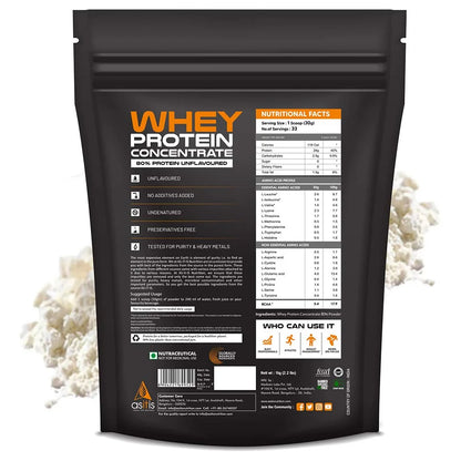 AS-IT-IS Nutrition Whey Protein Concentrate 80%