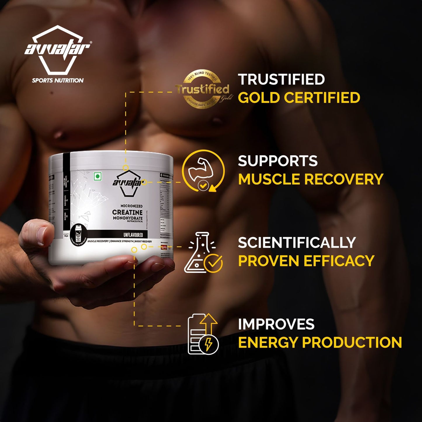 Avvatar Creatine Monohydrate