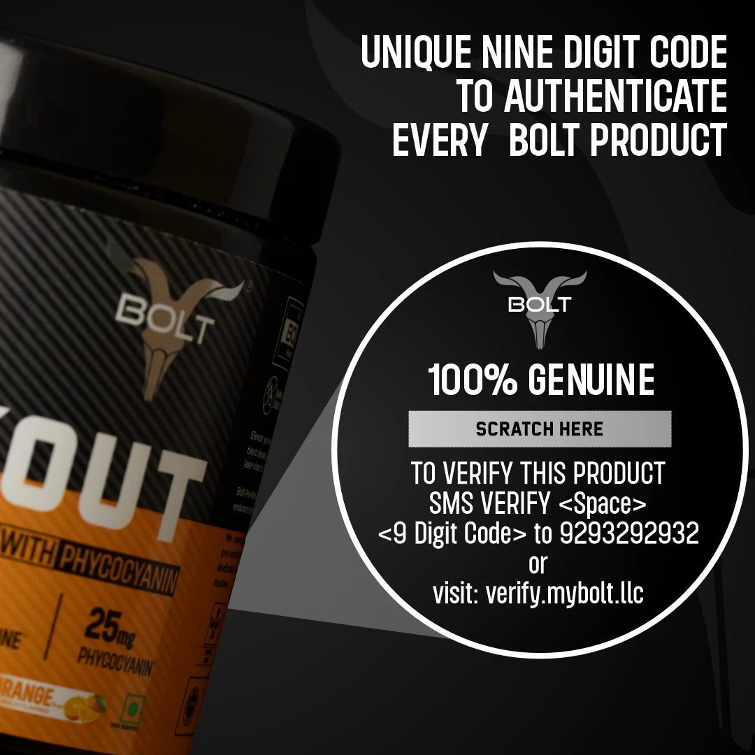 Bolt Pre-Workout Powder