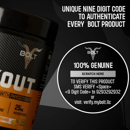 Bolt Pre-Workout Powder