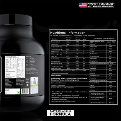 Bolt Whey Isolate Protein Powder