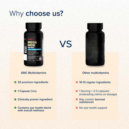 GNC Mega Men One Daily Multivitamin
