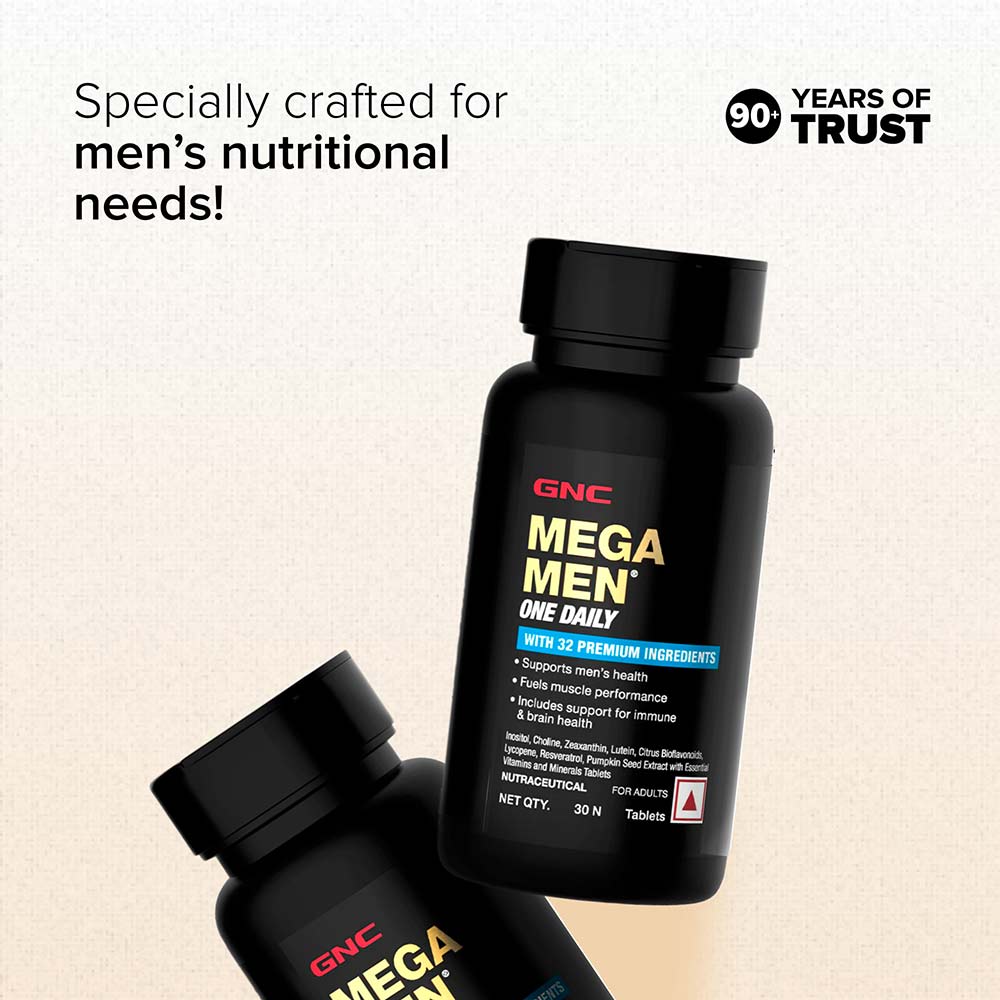 GNC Mega Men One Daily Multivitamin
