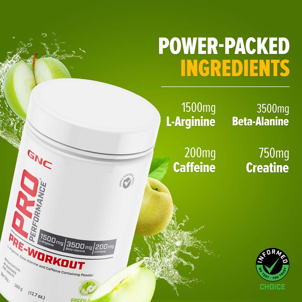 GNC Pro Performance Pre-Workout
