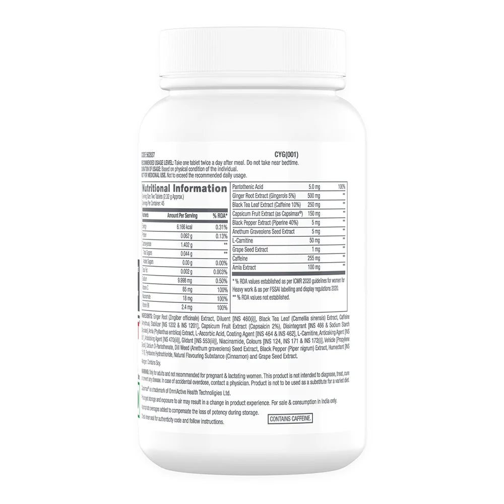 GNC Pro Performance Thermo Burst Hardcore