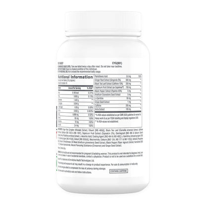 GNC Pro Performance Thermo Burst Hardcore