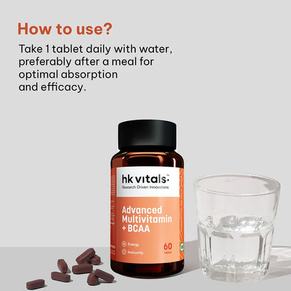 HealthKart HK Vitals Advanced Multivitamin with BCAA